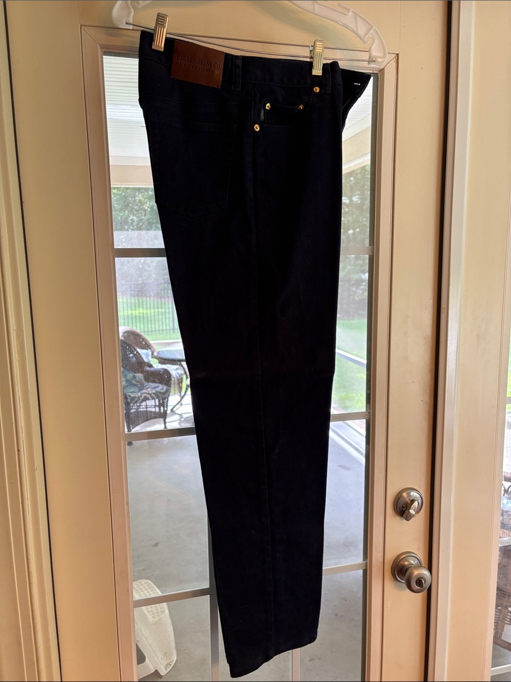 Ralph Lauren Lauren Jeans Navy Ladies Jeans SZ 6